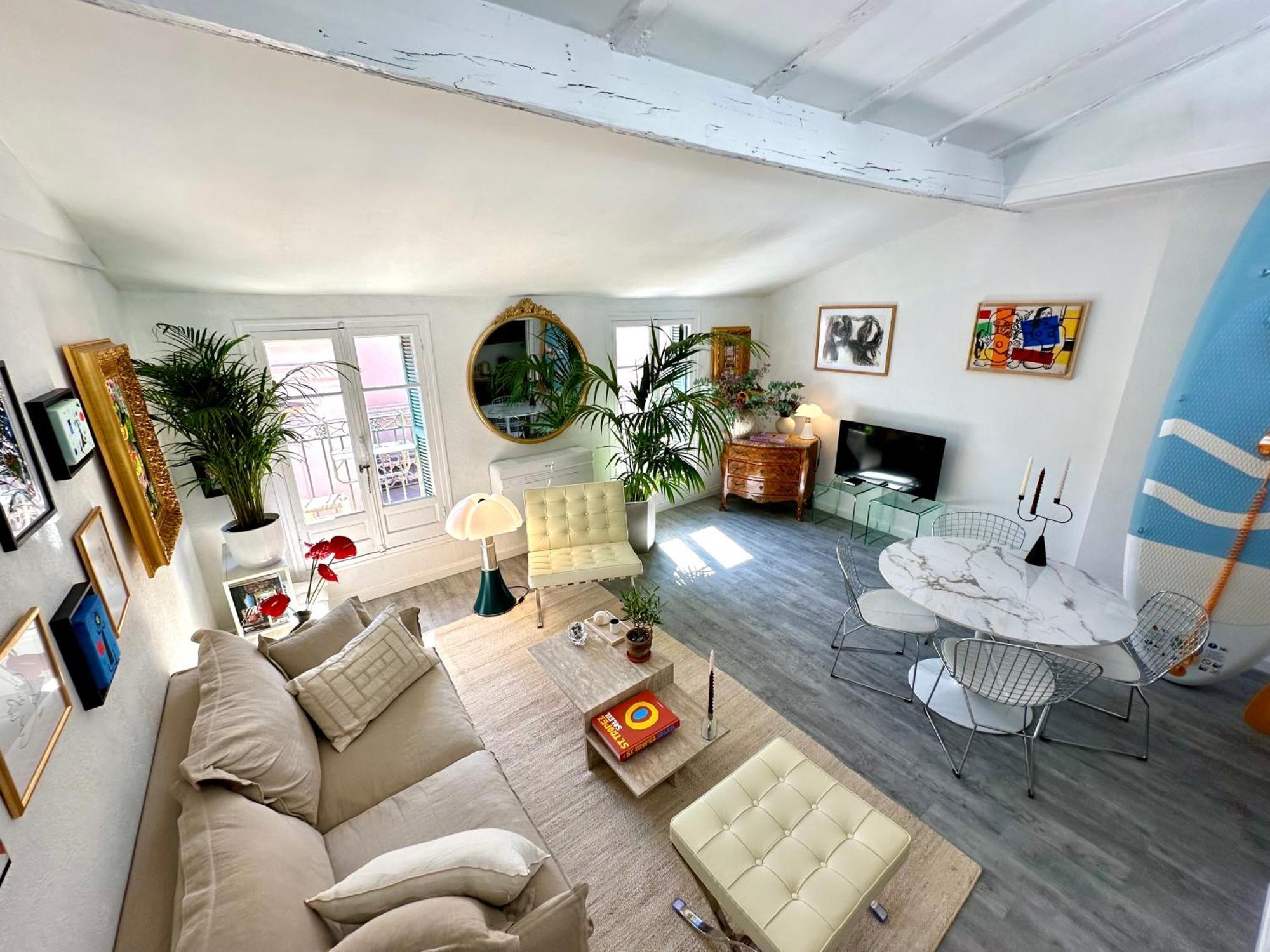 Superbe Duplex Entre Le Vieux Et La Prom Nizza