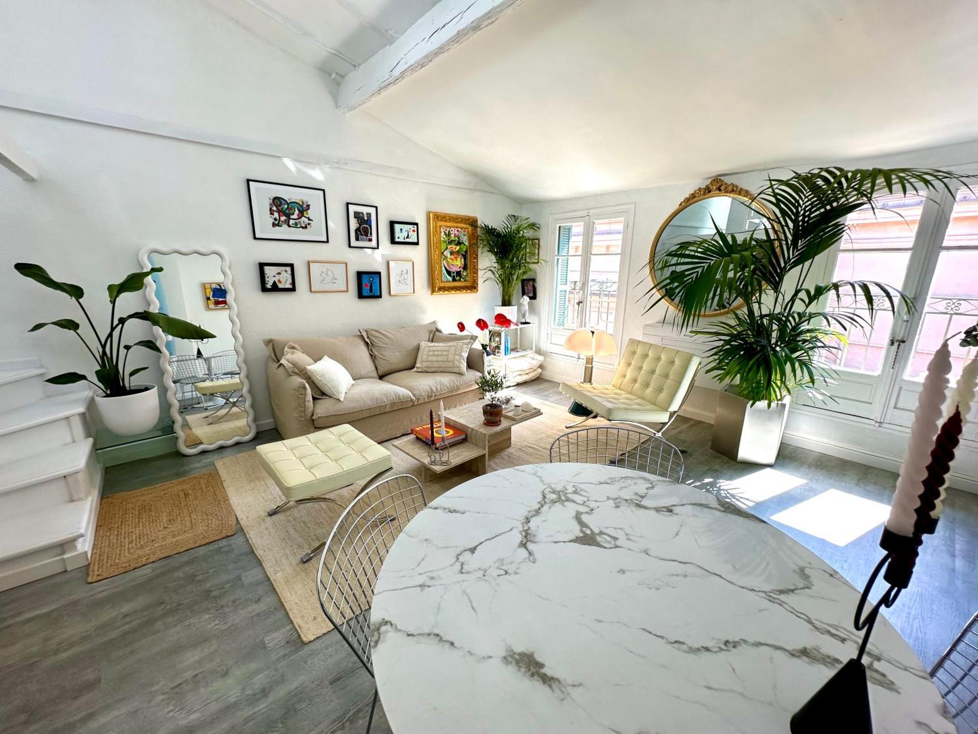 Superbe Duplex Entre Le Vieux Et La Prom Appartamento Nizza